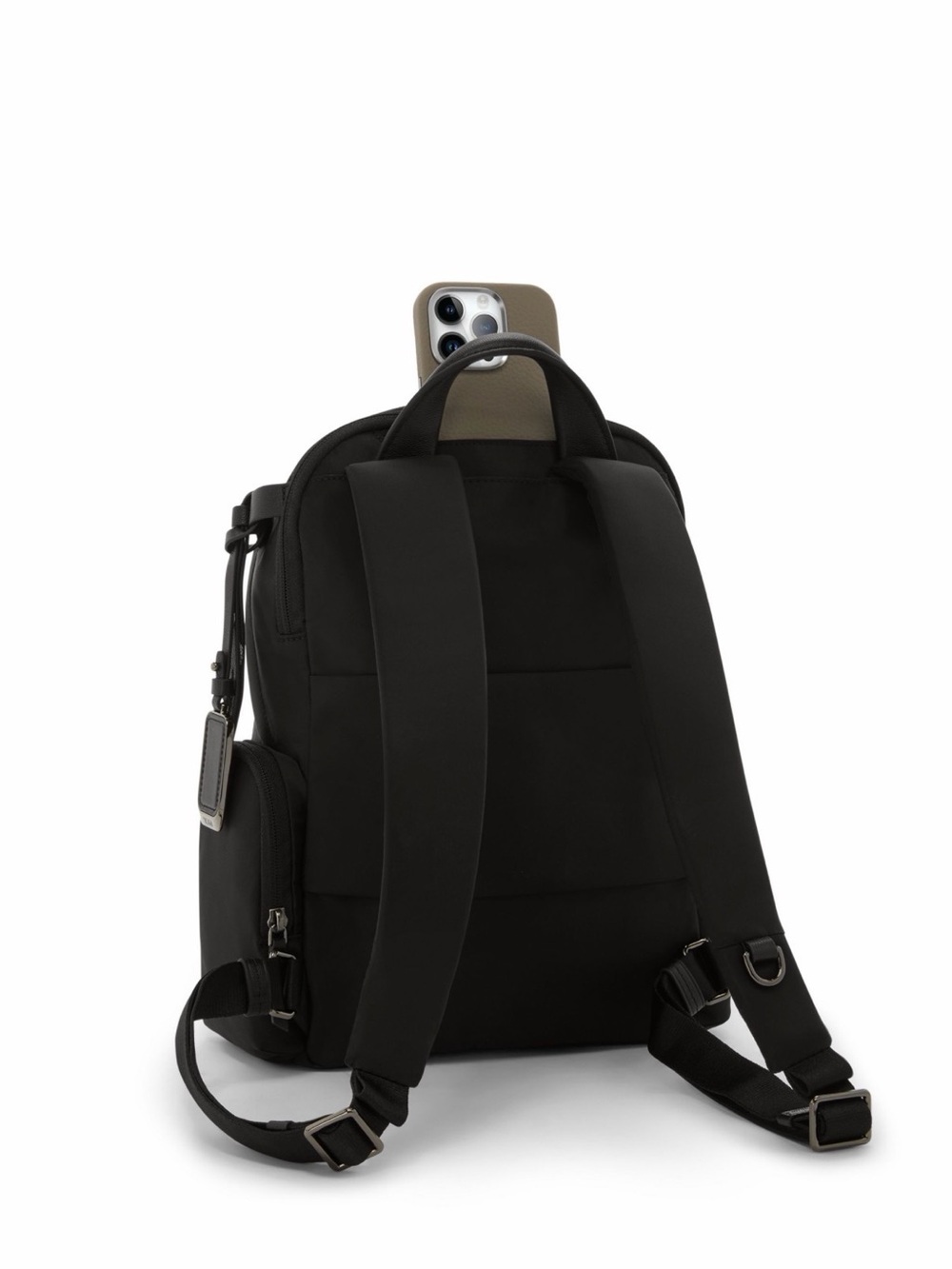 Tumi Celina (Medium) Black Nylon Travel Backpack with Gunmetal Hardware - Picture 5 of 12